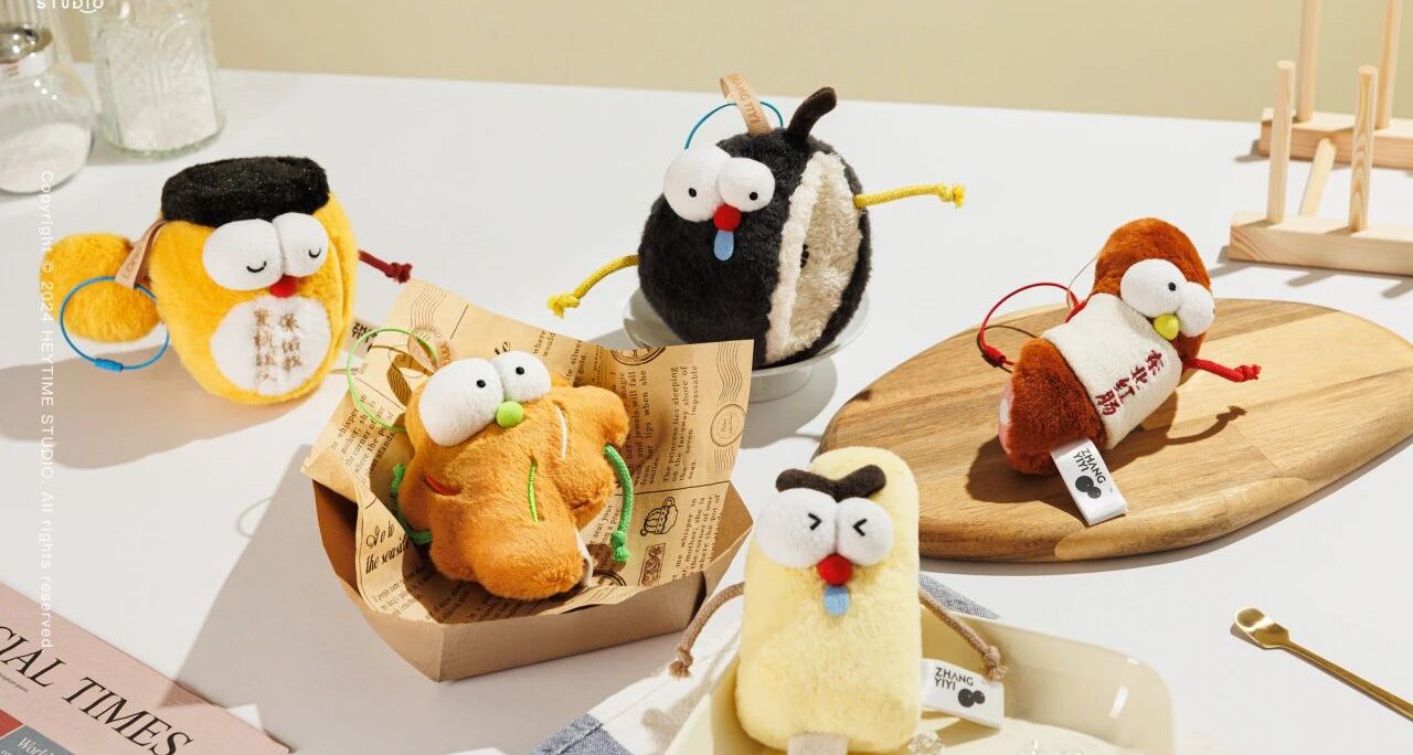 「东北小铁」东北美食文创毛绒潮玩盲盒创意照片&视频拍摄